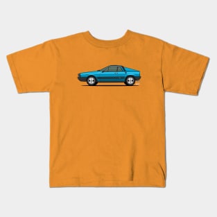 Lancia Beta Montecarlo side profile Kids T-Shirt